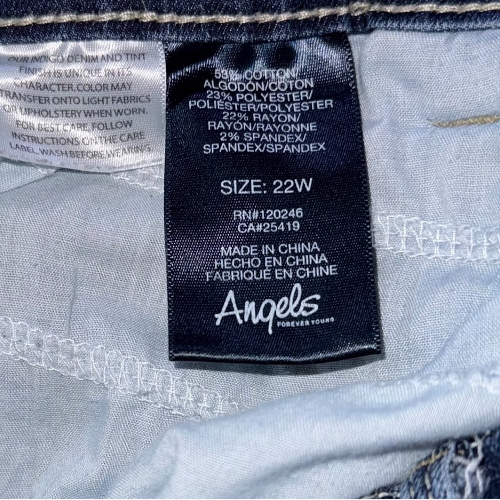 Angles Plus Size Denim Bermuda Shorts – 22W - Picture 8 of 10